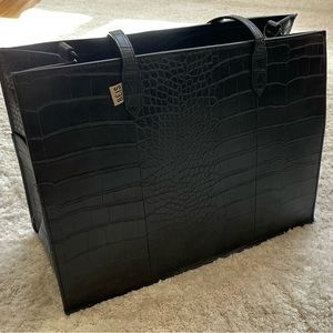 BEIS mini work tote croc